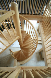 Massivholztreppe Buche