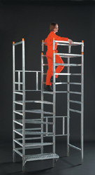 Provisorische Treppe