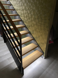 Treppenstufenbeleuchtung mit LED Band