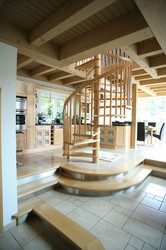 Spindeltreppe Holz CreativeLine