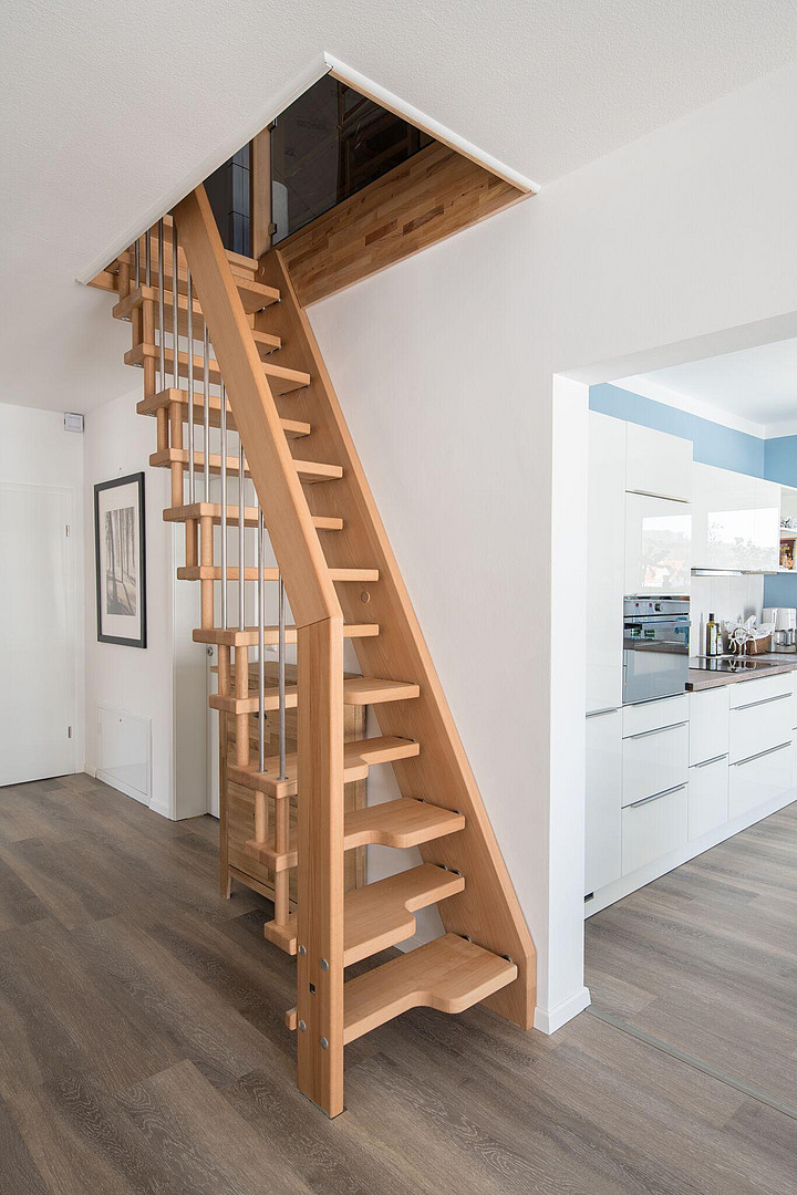 Raumspartreppen • Platzsparende Treppe – BÄTHE Treppen GmbH